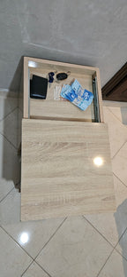 Le Chevet Secret - Table de Nuit avec Un COFFRE FORT 🔒