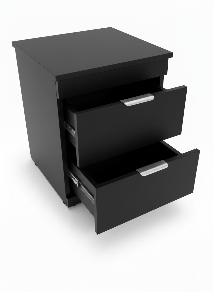 Le Chevet Secret - Table de Nuit avec Un COFFRE FORT 🔒