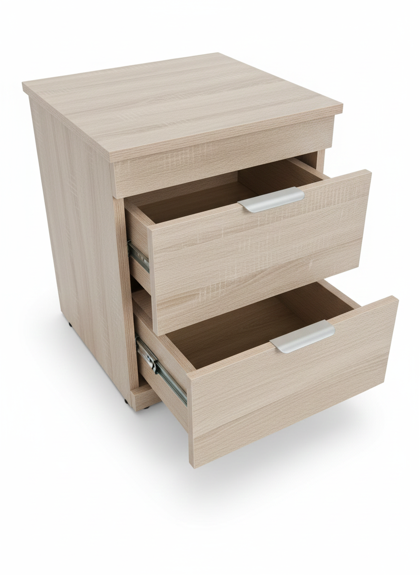 Le Chevet Secret - Table de Nuit avec Un COFFRE FORT 🔒