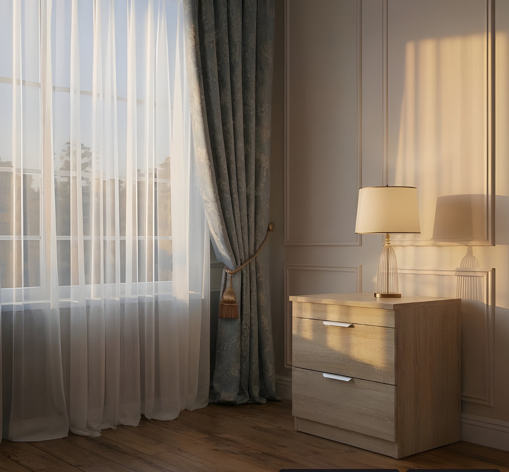 Le Chevet Secret - Table de Nuit avec Un COFFRE FORT 🔒